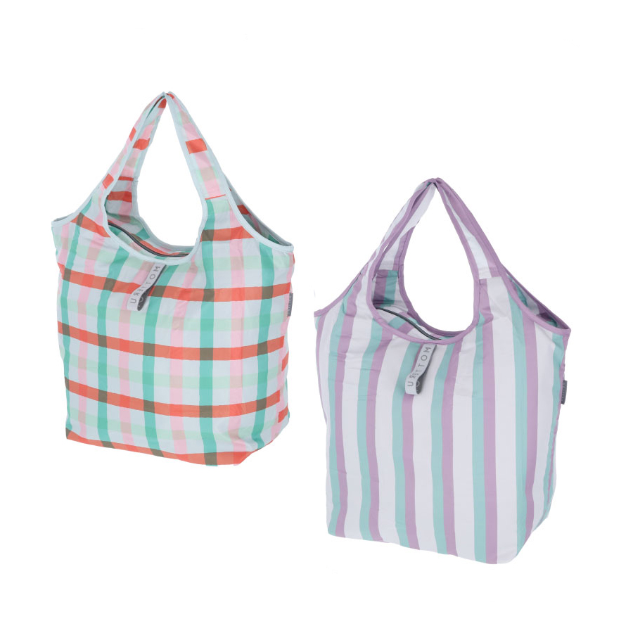 クルリト コンパクトクーラーマルシェバッグ パターンコレクション｜全2カラー